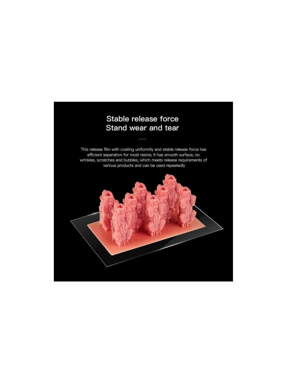 260X200MM Fep Film Anycubic Phrozen Elegoo Creality 0.15MM Kalınlık 3D Yazıcı Printer