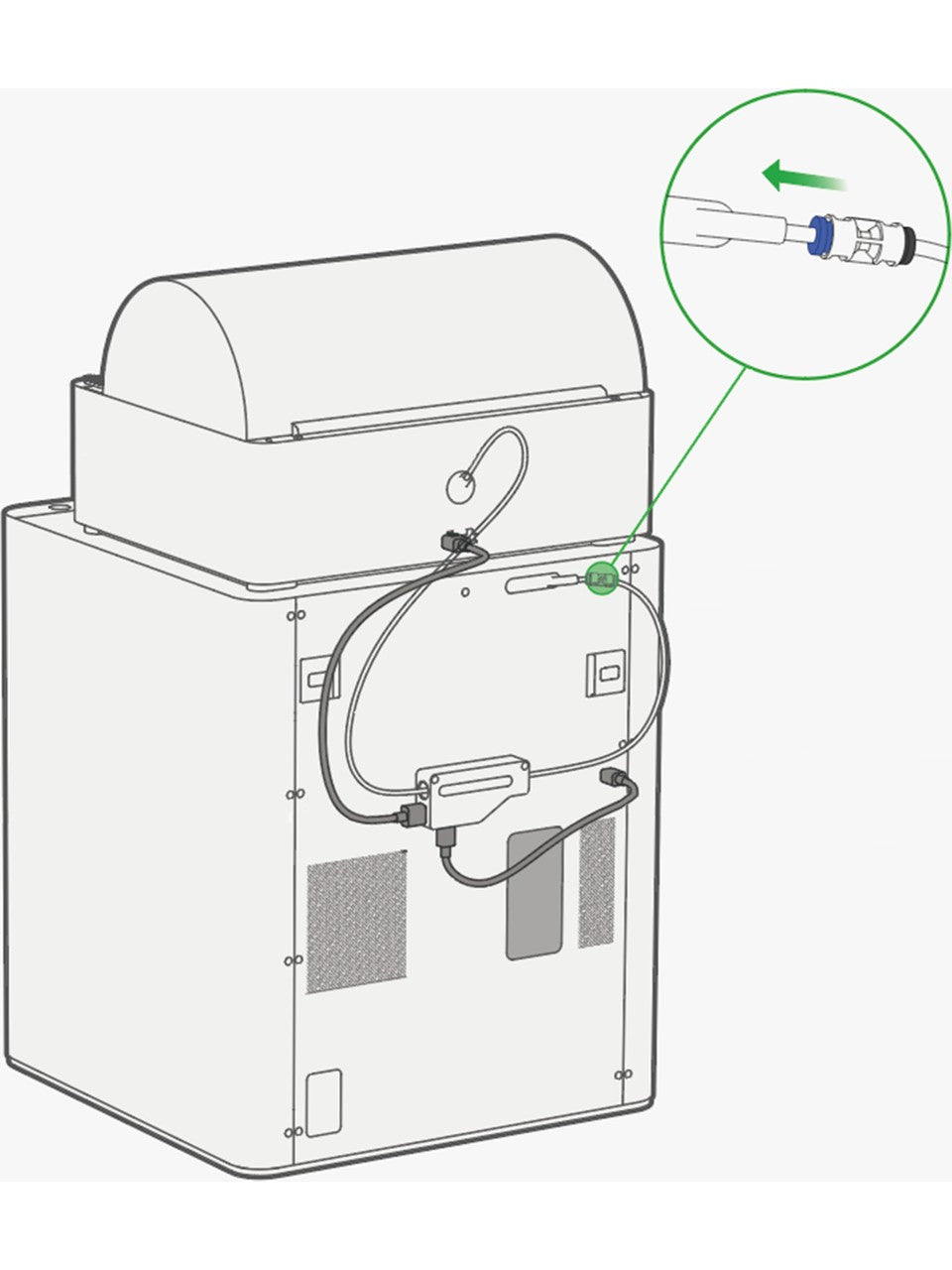 Bambu Lab Ptfe Bağlantı Konnektörü - X1 Serisi ve P1 Serisi FAZ006